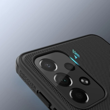 Nillkin Super Frosted Shield Pro strapazierfähige Hülle für Samsung Galaxy A73 blau