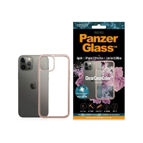 Etui PanzerGlass ClearCase für iPhone 12 Pro Max Roségold AB