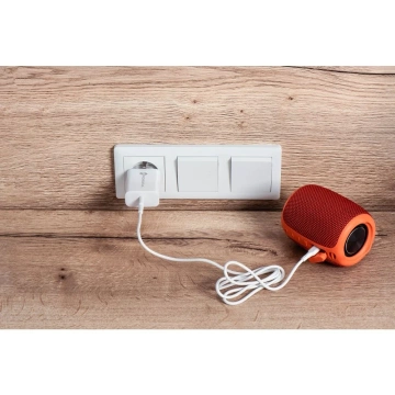 Forcell Schnellladegerät 25W PD QC 4.0 USB-C USB C auf USB C Kabel Weiß
