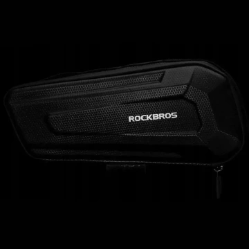 Rockbros B67 Fahrrad-Rahmentasche, 2,5 l, wasserdicht, Schwarz
