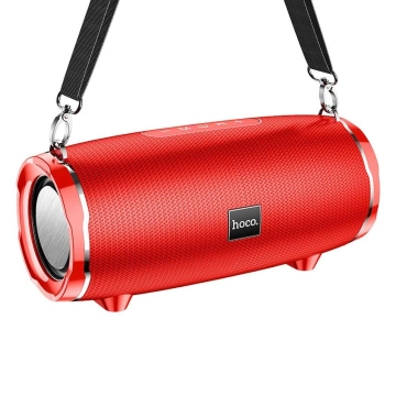 Bluetooth-Lautsprecher Hoco HC5 2×15W Rot FM USB AUX TF