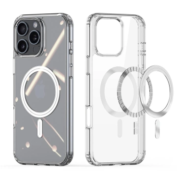 Etui MagSafe do iPhone 16 Pro Dux Ducis Clin Mag Przezroczyste