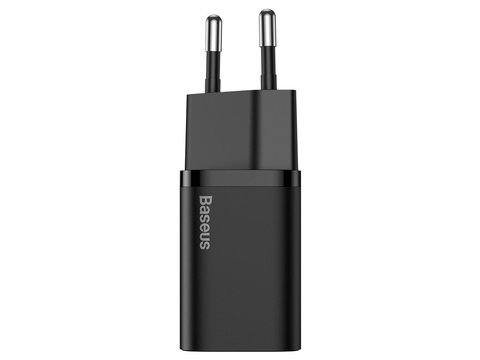 Ładowarka sieciowa Baseus USB-C PD 25W + kabel do USB-C Black