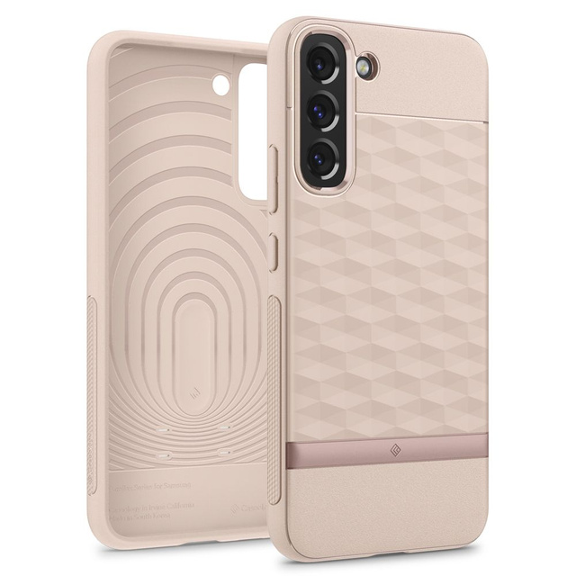 Etui na telefon obudowa Caseology Parallax do Samsung Galaxy S22 Indi Pink