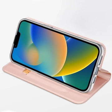 Dux Ducis Skin Pro Holster Flip Cover für iPhone 14 Plus blau