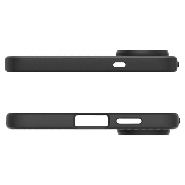 Samsung Galaxy S25 Edge Spigen Liquid Air Case Schwarz