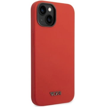 Etui na telefon Tumi Liquid Silicone hardcase do iPhone 14 Plus czerwony/red