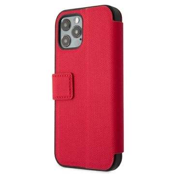 Buch-Handyhülle aus der US Polo-Stickerei-Kollektion iPhone 12/12 Pro 6,1" rot/ed
