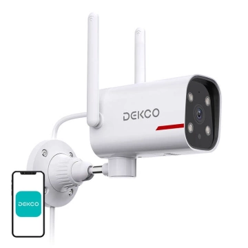 DEKCO DC4L 2K QHD 270° WiFi-Außenkamera