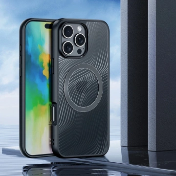 iPhone 16 Pro Max Dux Ducis Aimo Mag Case mit MagSafe - Schwarz
