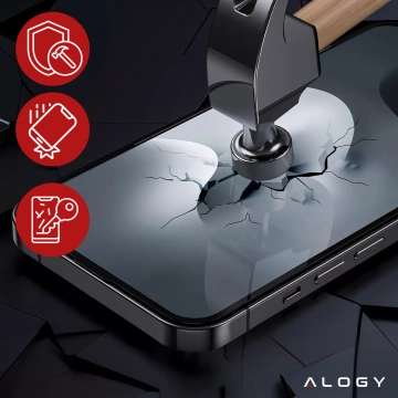 Gehärtetes Glas für Apple iPhone 16 Pro Max Displayschutzfolie 9H Alogy Heavy Pro™️