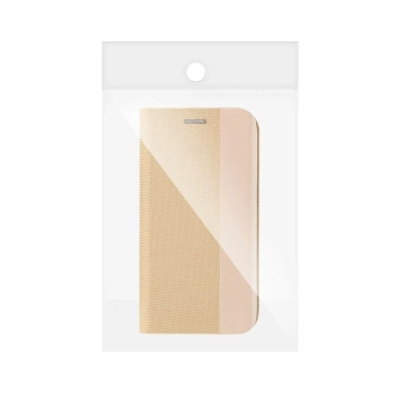 SENSITIVE Book Case für Samsung Galaxy S25 Ultra Gold Stand 360