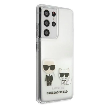 Karl Lagerfeld KLHCS21LCKTR S21 Ultra G998 Hartschalenkoffer Transparent Karl