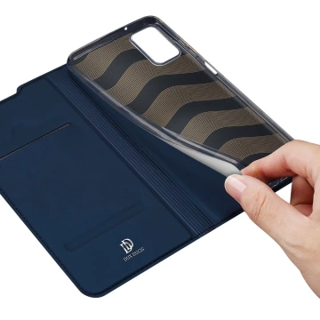 Dux Ducis Skin Pro Holster Cover für Samsung Galaxy A03s blau