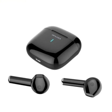AWEI Bluetooth 5.0 T26 TWS kabellose Kopfhörer-Dockingstation Schwarz