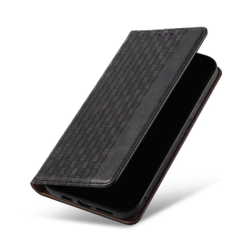 Magnetband-Hülle für iPhone 13, Tasche, Geldbörse, Mini-Lanyard, Anhänger, Schwarz
