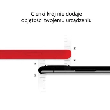 Mercury Silikon-Handyhülle für iPhone 13 Pro Max rot/rot