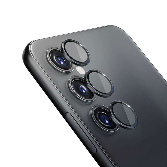Szkło do Samsung Galaxy S24 osłona na aparat obiektyw 3mk Lens Protection Pro Black nakładka ochronna