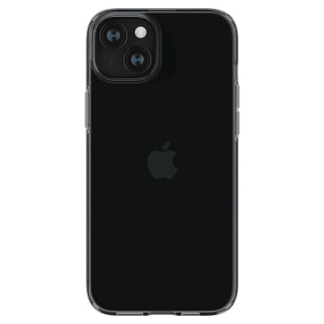 Spigen Crystal Flex Hülle für Apple iPhone 15 Plus – grau und transparent