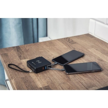 POWERBANK Forcell 5in1 10000mAh PD QC Kabelloses Reiseladegerät