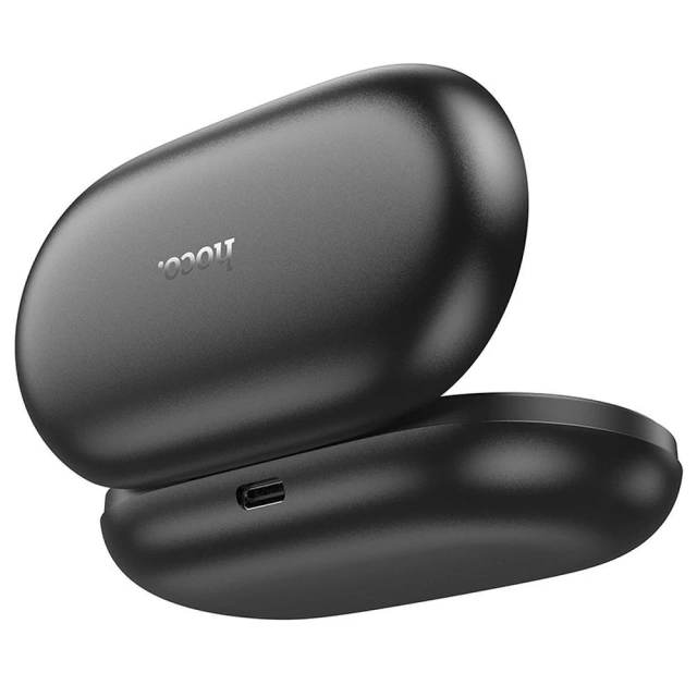 Hoco EA4 TWS Schwarze Bluetooth 5.3-Ohrhörer mit Etui 500 mAh