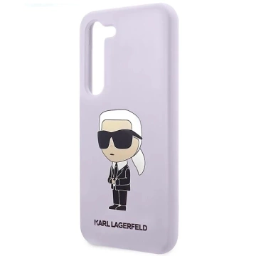Etui Karl Lagerfeld KLHCS23MSNIKBCU do Samsung Galaxy S23+ Plus S916 hardcase Silicone Ikonik