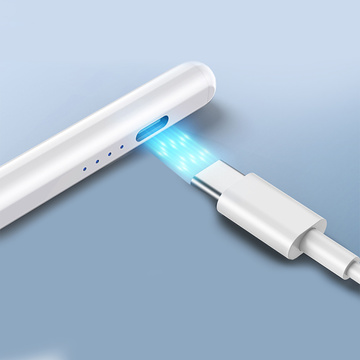 Magnetischer Bleistift, Präzisionsmarkierungs- und Skizzierstift für Apple iPad Pro/Air/Mini, Weiß