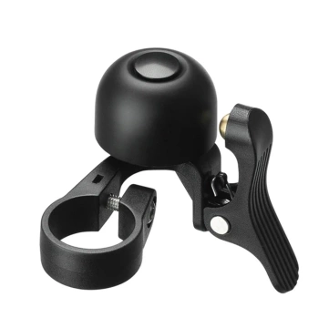 Rockbros 34210007001 Fahrradklingel für die linke Lenkerseite – Schwarz