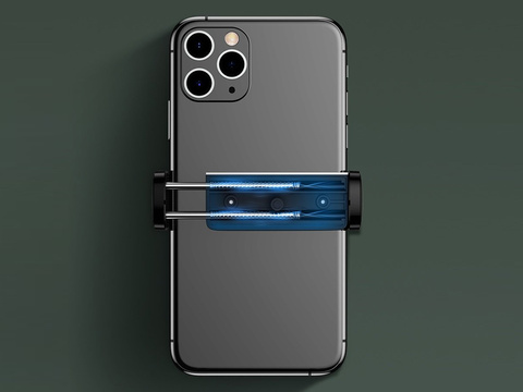 Baseus Autotelefonhalter für Lüftungsgitter Schwarz