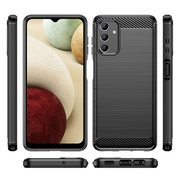Etui TPUCarbon für Samsung Galaxy A13 4G / LTE Schwarz