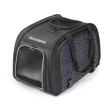Torba rowerowa Rockbros 30140028001 transportowa dla kotów i psów - czarna