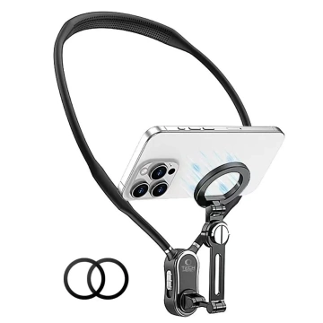 Uchwyt na szyje do Telefonu AC100 Magnetic Magsafe Neck Holder Black