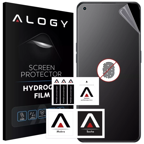 Folia "MATOWA" do Oppo Reno7 Lite / 7Z / 7 SE Hydrożelowa Alogy HydroSkin Matte Pro™ na ekran do etui "BEZ ODCISKU PALCÓW"
