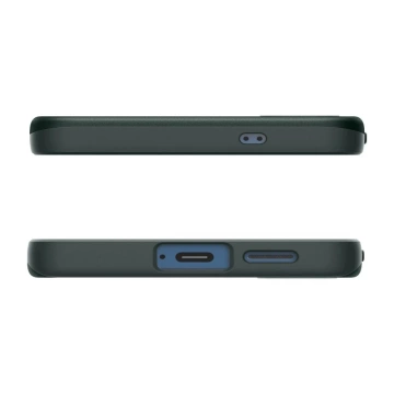 Samsung Galaxy S25 Abyss Green Spigen Thin Fit Mag MagSafe Hülle