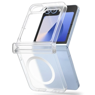 Ringke Slim Hinge Magnetic MagSafe Hülle für Galaxy Z Flip 6 Matt Clear