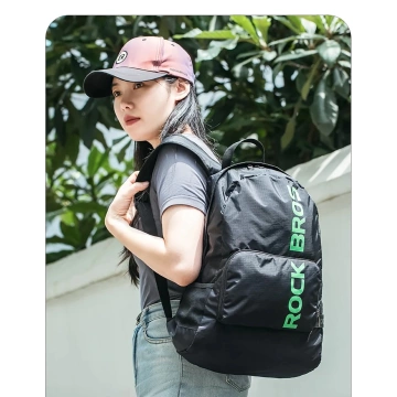 Plecak Rockbros H10-BK 18 l składany, ergonomiczny – czarny