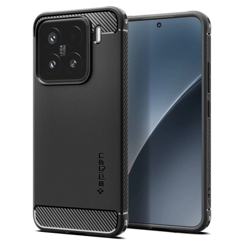 Etui Spigen Rugged Armor do Xiaomi 15 Matte Black