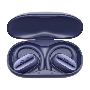 QCY T30 Crossky GTR2 Bluetooth-Kopfhörer, 28 Stunden, IPX5, ENC-Mikrofon – Blau