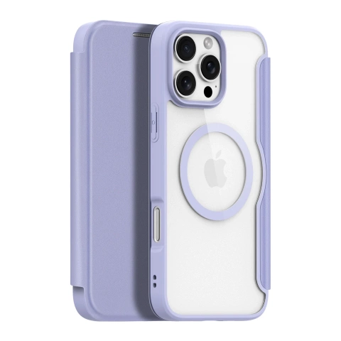 iPhone 16 Pro Dux Ducis Skin X Pro MagSafe Hülle Lila