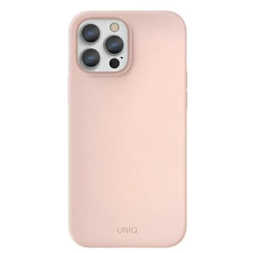 UNIQ-Hülle Lino iPhone 13 Pro Max 6,7 "Rosa / Blush Pink