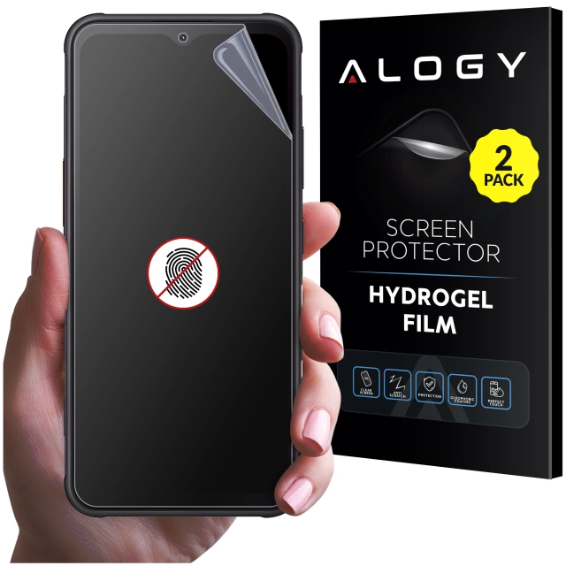 2x Folia "MATOWA" do Samsung Xcover 7 Hydrożelowa Alogy HydroSkin Matte Pro™ na ekran do etui "BEZ ODCISKU PALCÓW"