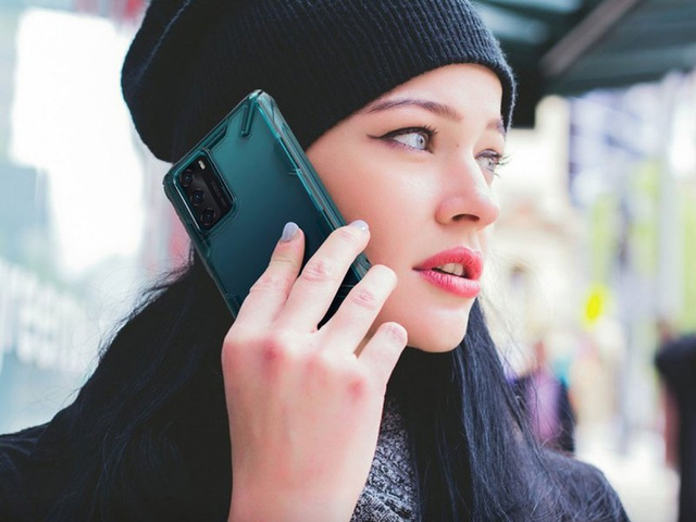 Etui Ringke Fusion X do Huawei P40 Turquoise Green