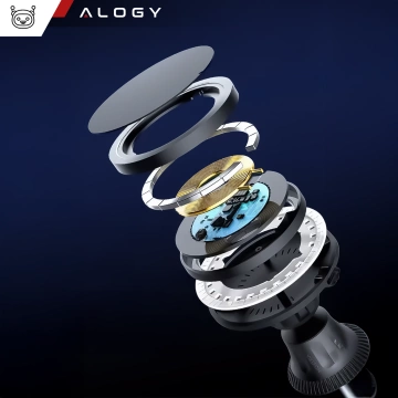 HUB-Splitter Alogy-Adapter für Computer-Laptop mit USB-C auf 3x USB-A 2.0 1x USB-A 3.0 Grau