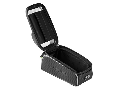 Etui torba uchwyt rowerowy RockBros 017-1BK sakwa na rower na ramę Czarne