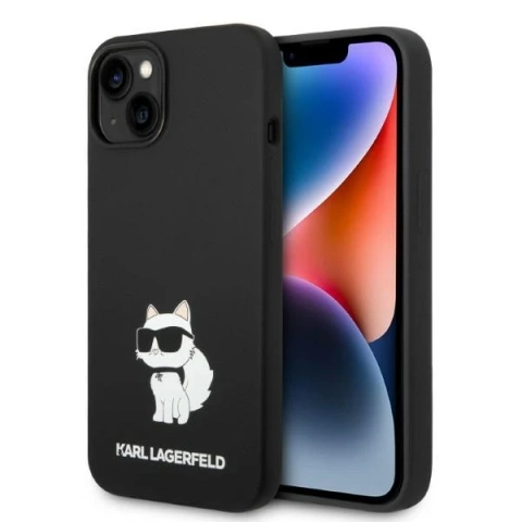 Etui Karl Lagerfeld KLHCP14MSNCHBCK do iPhone 14 Plus 6,7" hardcase Silicone Choupette