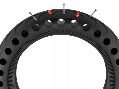 Opona Bezdętkowa x2 do Hulajnoga Xiaomi Mijia M365 Black 01