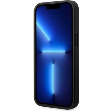 BMW BMHCP14L22PPMK Handyhülle für Apple iPhone 14 Pro 6.1" schwarz/schwarz Tricolor M Collection