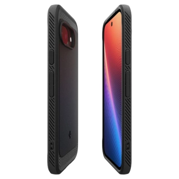 Google Pixel 9a Spear Rugged Armor MagSafe Schwarze Hülle
