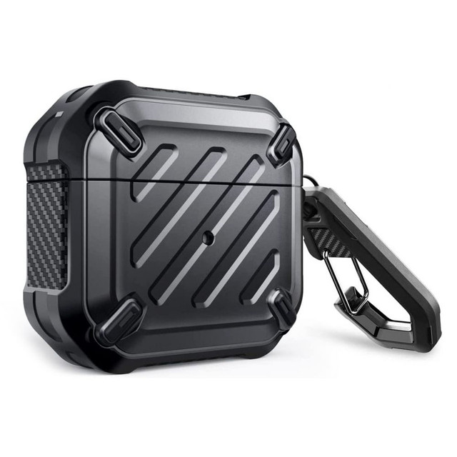 Supcase Unicorn Beetle Pro gepanzerte Hülle für Apple AirPods 3 Black