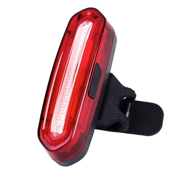 Starke LED-Fahrradrückleuchte USB Alogy Licht wasserdichte Beleuchtung für Fahrrad Rot